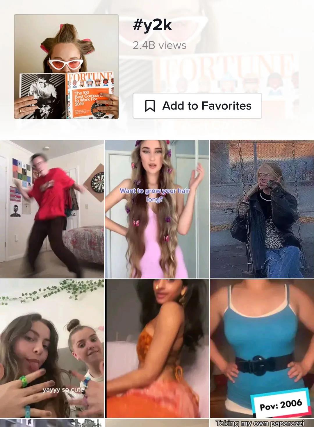 搜索量增加450%，歐美掀起Y2K千禧風