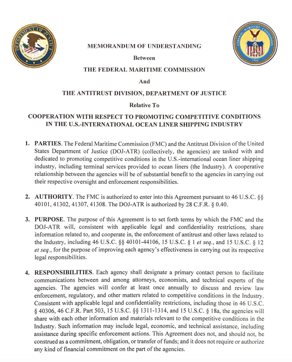 美國簽署首個協(xié)議加強對航運公司監(jiān)管！船公司：高需求才是高運費和延誤的罪魁禍?zhǔn)? data-filename=