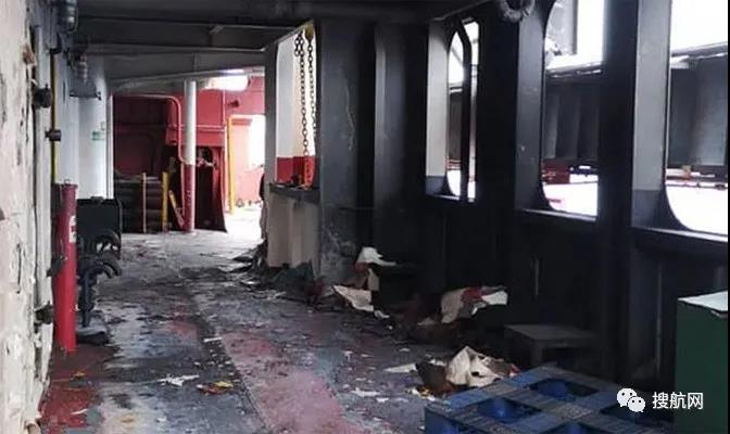 MSC一艘集裝箱船機(jī)艙發(fā)生火災(zāi)，曾掛靠國內(nèi)港口，有船員報(bào)告失蹤