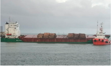 提醒！原木大量散落，該港口暫時(shí)關(guān)閉！