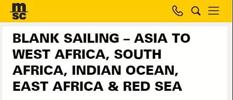 上海至歐洲運價連續(xù)10周上漲！MSC宣布亞洲空白航線