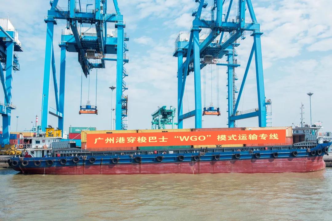 廣州港穿梭巴士火了！  