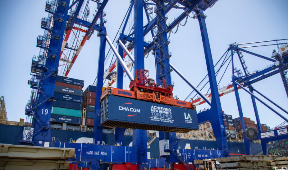 本周，洛杉磯港迎來(lái)財(cái)年的第1000萬(wàn)個(gè)集裝箱！