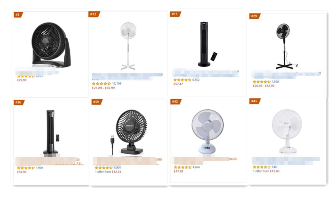 Best Sellers榜單第3，留評8000+！亞馬遜電風(fēng)扇銷量飆升