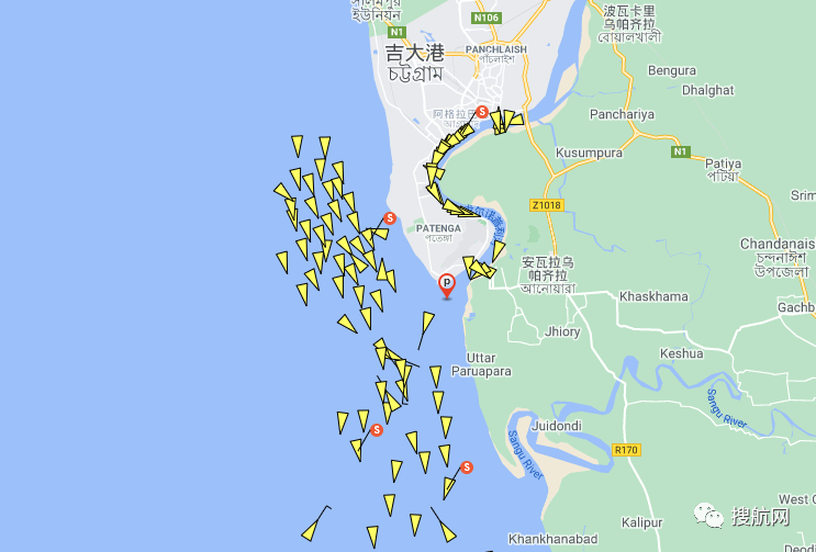 開齋節(jié)到來該國最大港被擠爆，集裝箱船需要7天才能靠泊