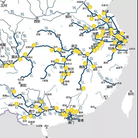 “長江派”VS“珠江派”，內(nèi)河港口哪家強？ 