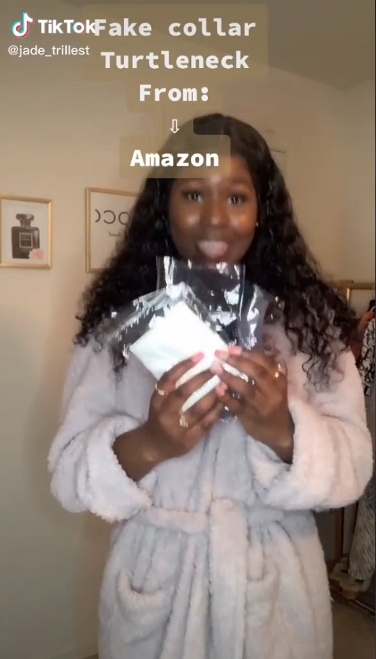 亞馬遜8.99美元“假領子”火啦！listing獲1700個五星好評！Tiktok點贊超30萬