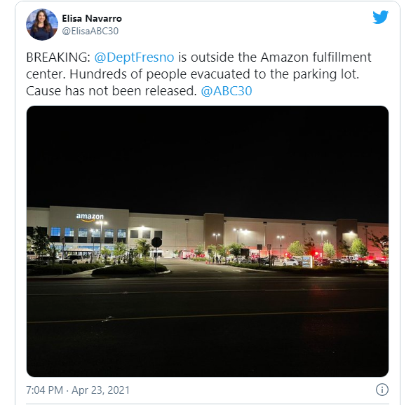 亞馬遜倉庫上架慢；加州一亞馬遜運營中心發(fā)生火災