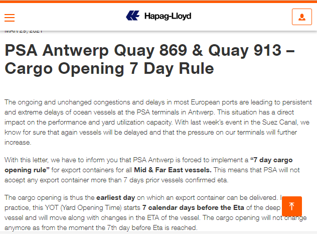 取消訂艙！運(yùn)力直線下降！爆艙持續(xù)4月底，運(yùn)價(jià)將大幅上漲！  