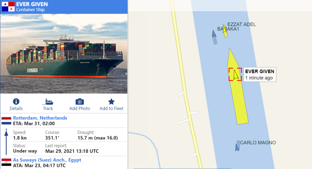 蘇伊士運河恢復通航，但這張“天價罰單”該由誰來賠？
