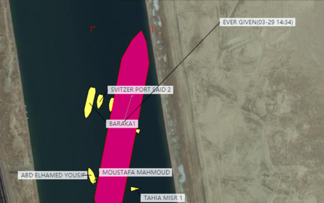 長(zhǎng)賜輪正在移動(dòng)，擱淺這幾天的影響有多大   