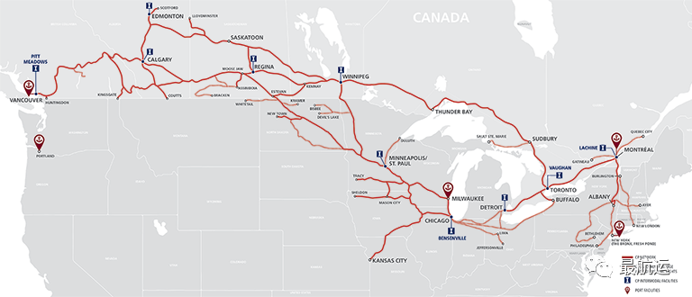 250億美元！CP收購美國貨運鐵路KCS集團！