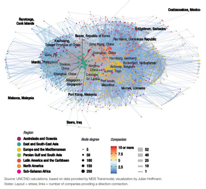 全球前20大貨物吞吐量港口排名出爐，中國(guó)港口占據(jù)15個(gè)席位