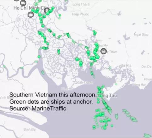 出貨越南注意！受疫情、港口擁堵影響，船公司宣布暫停接收進(jìn)口集裝箱