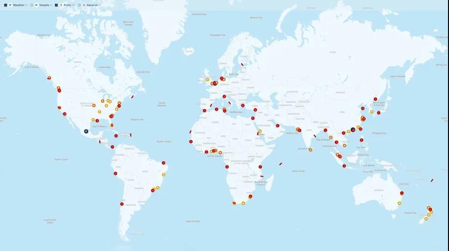 洛杉磯/長灘港擁堵加劇，船公司運(yùn)力投放重返奧克蘭、塔科馬