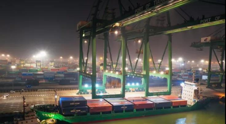 3億噸！1348萬(wàn)標(biāo)箱！天津港貨物吞吐量、集裝箱吞吐量均創(chuàng)同期新高！