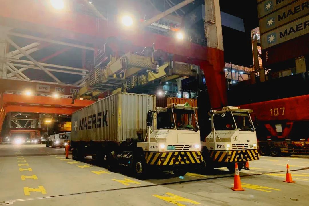 單月集裝箱吞吐量431.8萬TEU，上海港再創(chuàng)紀(jì)錄