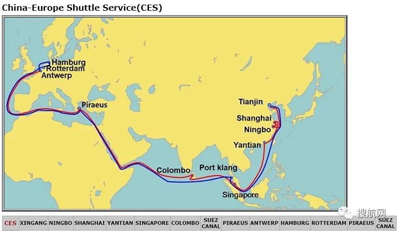 一大型集裝箱船危險(xiǎn)品泄露，航行中斷！曾掛靠天津/寧波/上海/鹽田多個(gè)港口