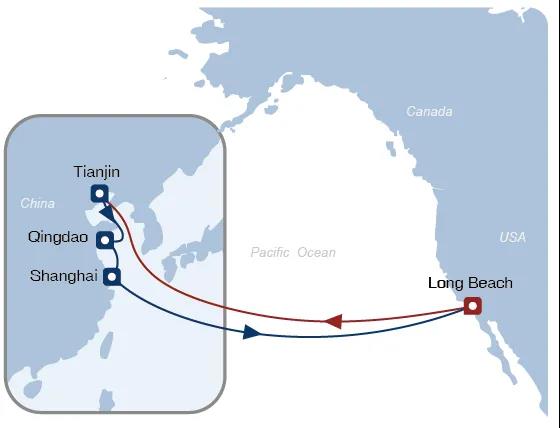 中遠(yuǎn)海控預(yù)計(jì)前三季度凈利104.83億美元！新推出兩條“美線直客特快專線”