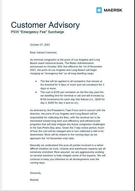 急！下周一罰款開始生效，港口有6萬集裝箱已超過停留時(shí)間，須盡快運(yùn)出！