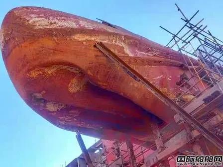 大修40天換了船艏？這艘大船“整容”完畢復出首航！受損狀況曝光