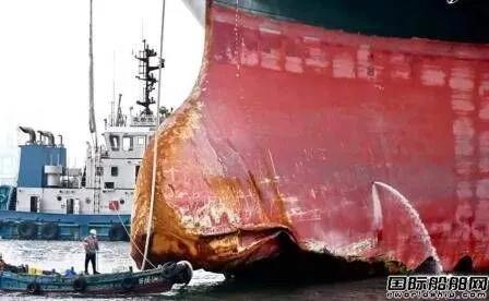 大修40天換了船艏？這艘大船“整容”完畢復出首航！受損狀況曝光