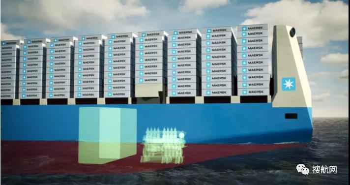 馬士基公布其16000teu甲醇動(dòng)力集裝箱船設(shè)計(jì)，船型大變樣！