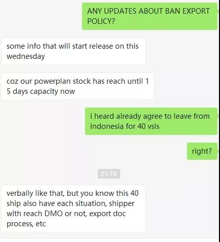 外媒：已有印尼煤炭船準許離港，周三開始分階段解除