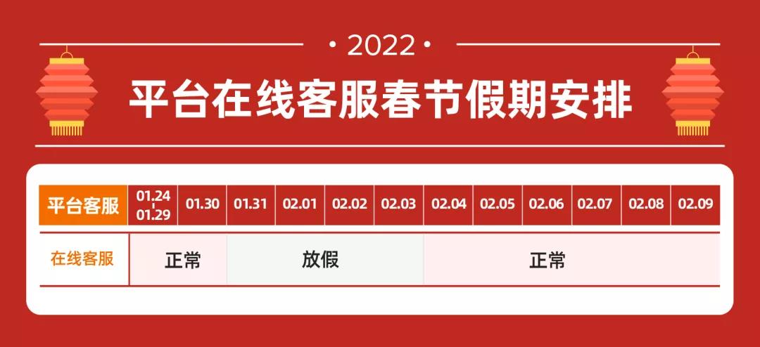 跨境電商各平臺(tái)春節(jié)期間政策匯總，看這一篇就夠了！