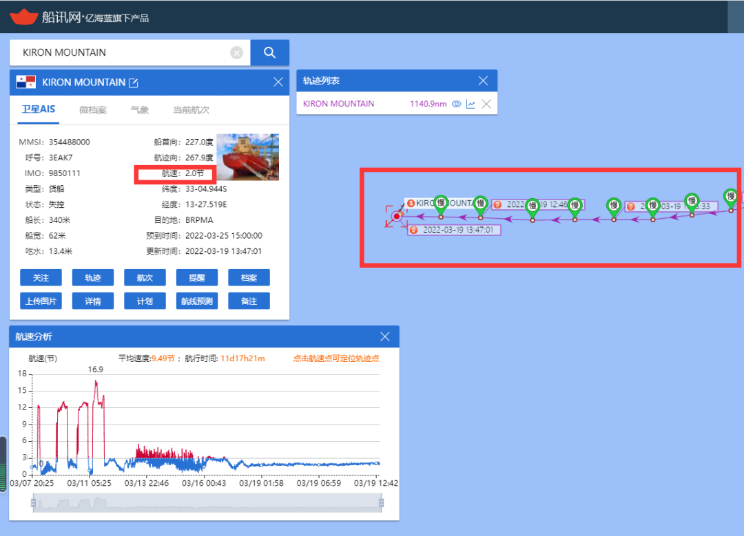 已棄船？這艘32.5萬DWT的超大型礦砂船出事了