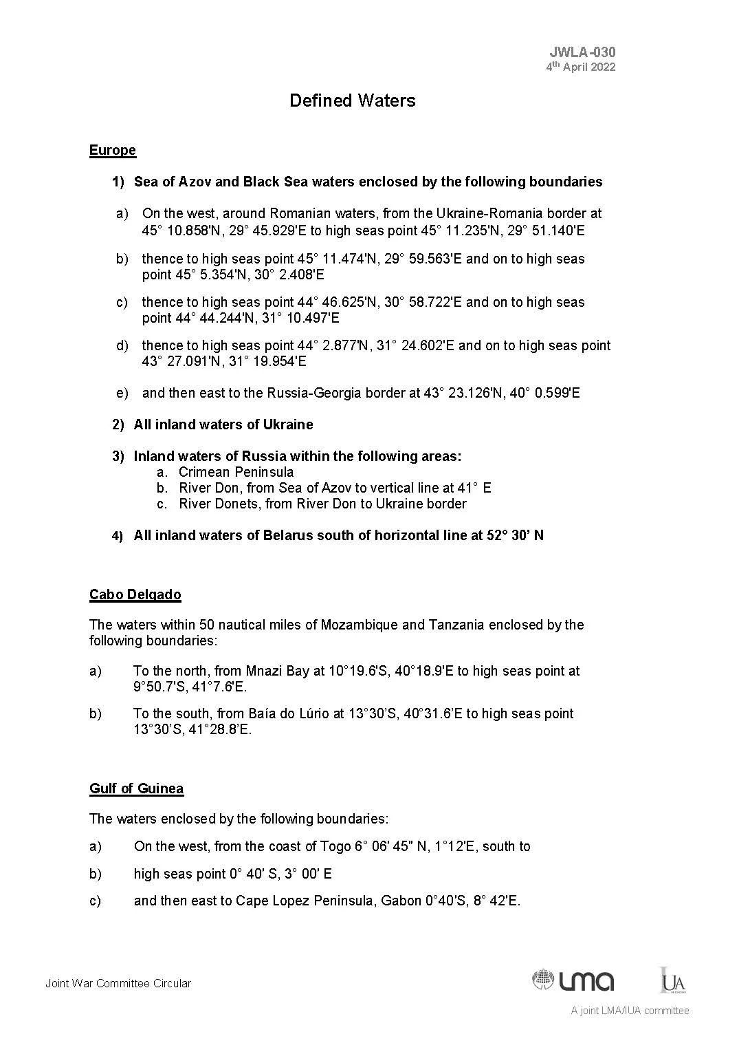 突發(fā)！JWC將俄羅斯所有水域劃為“戰(zhàn)區(qū)”！
