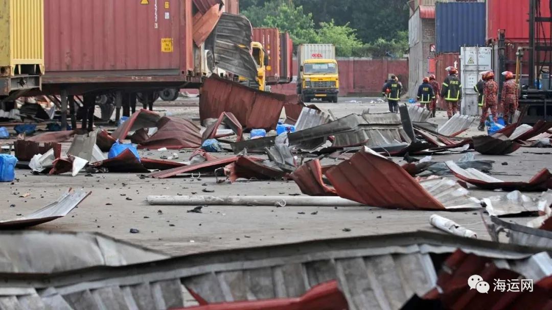 突發(fā)！堆場爆炸起火，1300多個貨柜損毀！涉多家船東和貨代！49人死亡300多人受傷