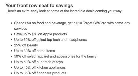 叫板亞馬遜！Target搶先推出Deal Days大促