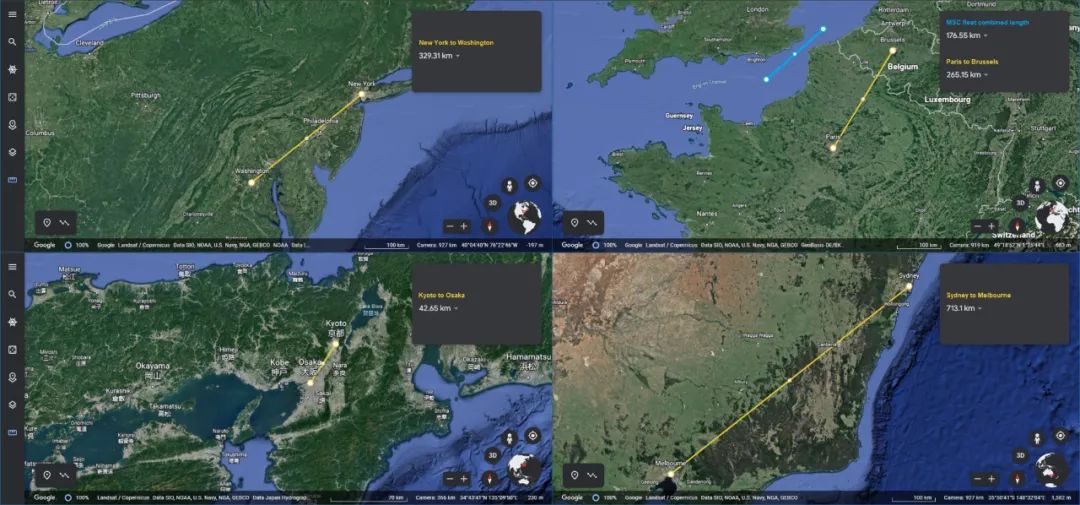 全球第一大船隊連起來可以繞地球幾圈