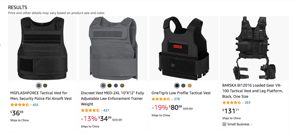 訂單已排到11月！防彈衣商家連夜趕制