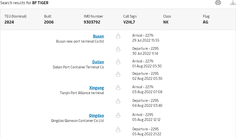 突發(fā)！一集裝箱船與中國貨船相撞，貨船沉沒，曾掛靠大連/天津新港/青島港