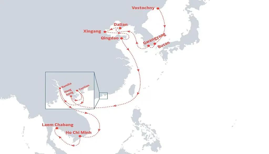 突發(fā)！一集裝箱船與中國貨船相撞，貨船沉沒，曾掛靠大連/天津新港/青島港