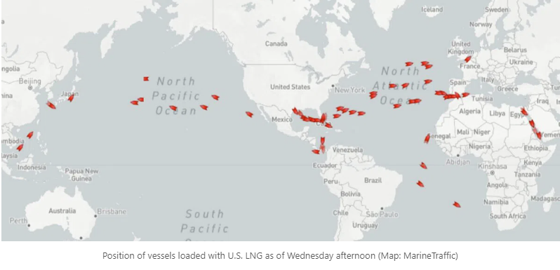 LNG價格飆升，LNG運費跟漲嗎？