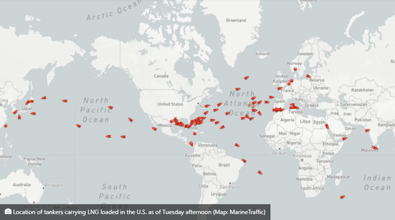 LNG運(yùn)價(jià)突破10萬美元/天，油輪運(yùn)價(jià)繼續(xù)上漲