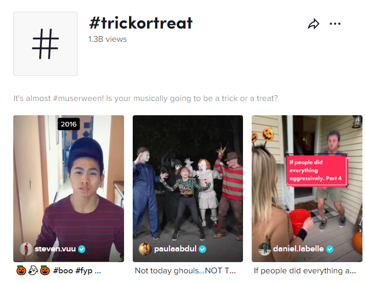 TikTok萬(wàn)圣節(jié)標(biāo)簽這么用，還怕不火？