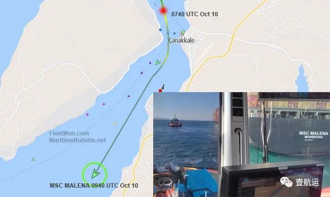 事故！MSC一艘集裝箱船航行途中發(fā)生故障，船期面臨延誤
