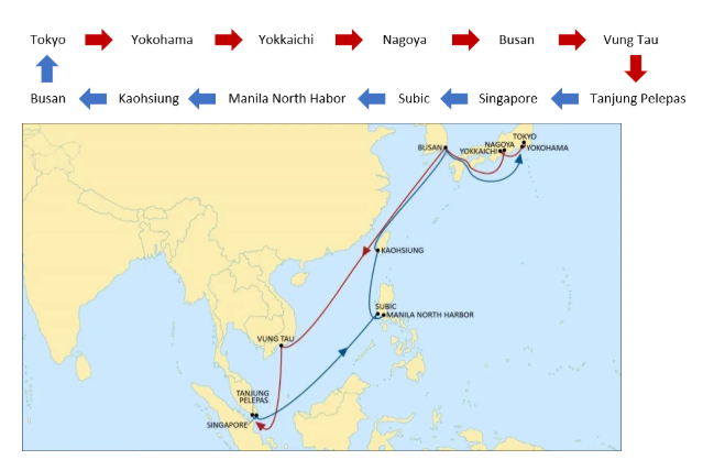 MSC亞洲區(qū)域內(nèi)航線大調(diào)整！