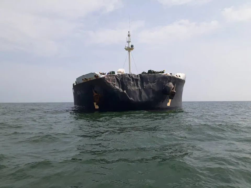 麻煩纏身！這艘擱淺在天然氣管道上的VLCC被美國列上制裁名單