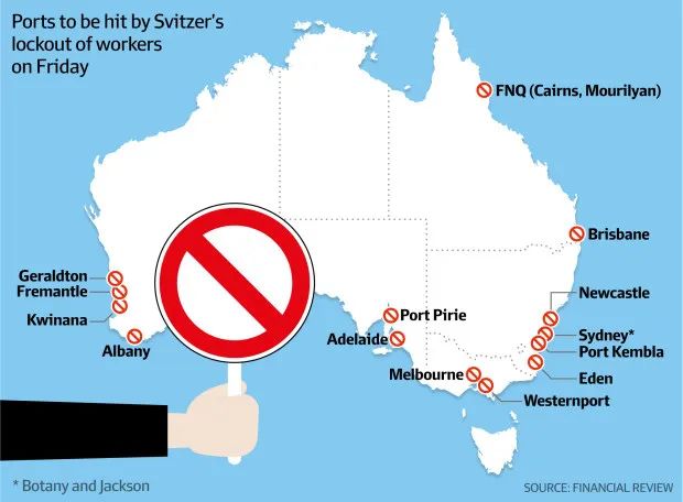 每年掙13萬-20萬$，澳洲拖輪船員頻繁罷工惹惱拖輪公司，17港口或被迫關(guān)閉
