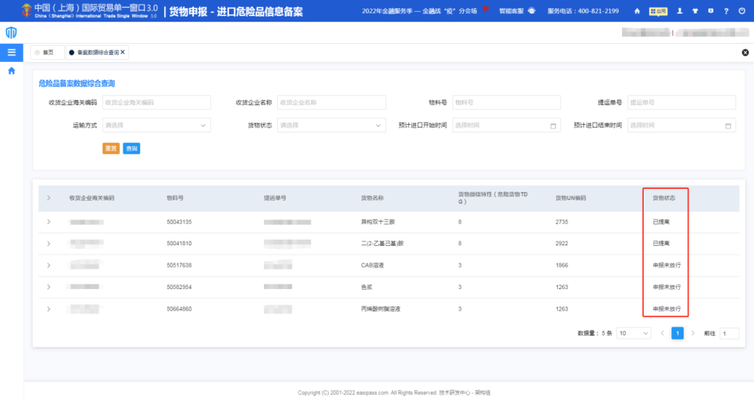 重磅！上海海關開展進口危化品改革試點，100%審單驗證+口岸檢驗或者目的地檢驗