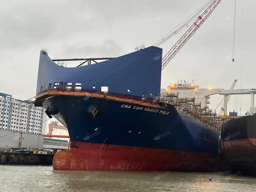 達飛也裝風(fēng)流導(dǎo)板！集裝箱船改造的新趨勢？