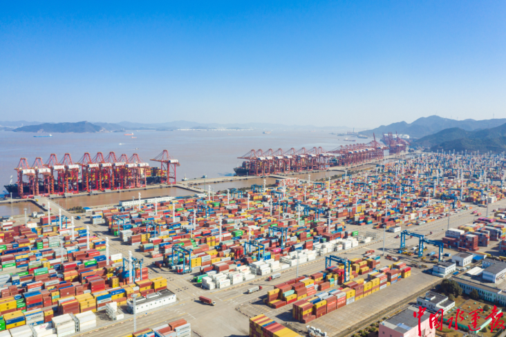 寧波舟山港2月份集裝箱運輸生產(chǎn)創(chuàng)歷史新高