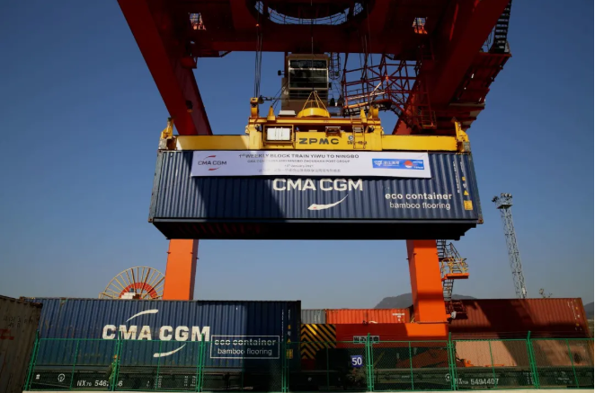 加強陸上運營，馬士基、中遠海運、達飛、MSC開通新鐵路班列