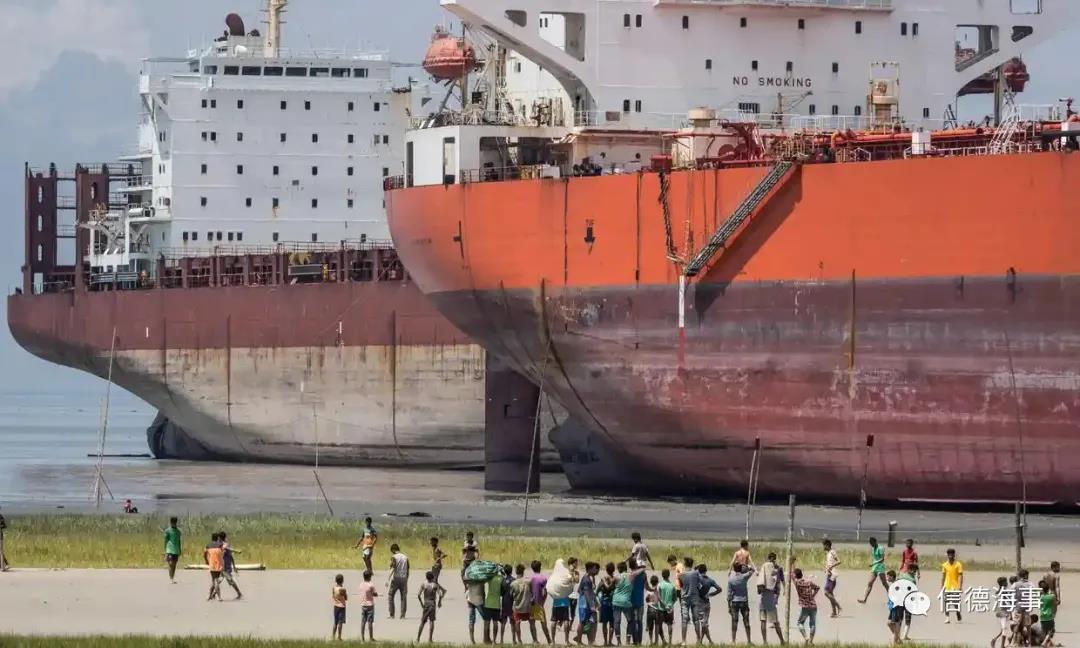 2021年，93艘油輪需要被送拆