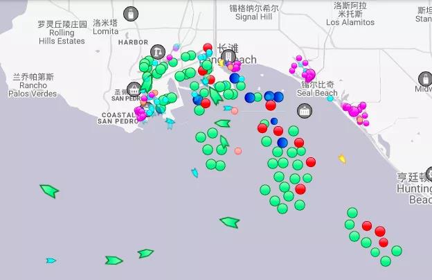 雪上加霜！數(shù)十艘集裝箱船逃離港口，擁堵加??！洛杉磯長灘港遭遇強(qiáng)風(fēng)暴 